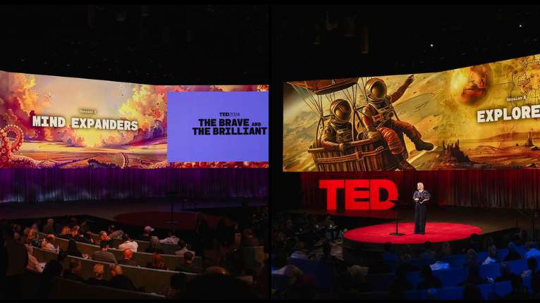 TED Conference stage